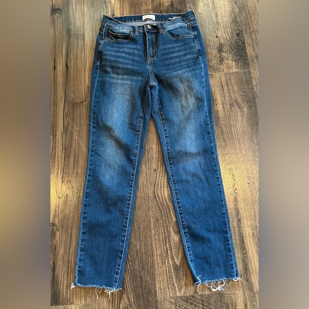 Nicole Miller Blue Ankle Crop Jeans